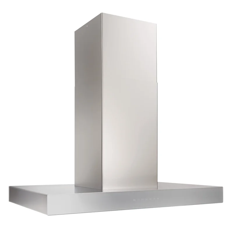 Best - 36 Inch 650 CFM Island Range Vent in Stainless - ICB3I36SBS Stainless