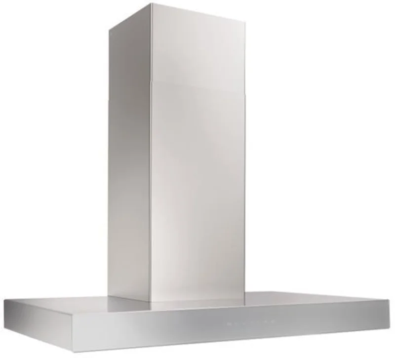 Best - 36 Inch 650 CFM Wall Mount and Chimney Range Vent in Stainless - WCB3I36SBN Stainless