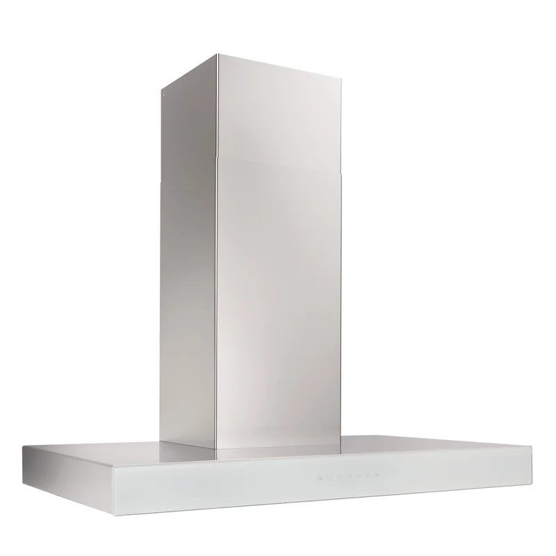 Best - 36 Inch 650 CFM Wall Mount and Chimney Range Vent in Stainless - WCB3I36SBW Stainless