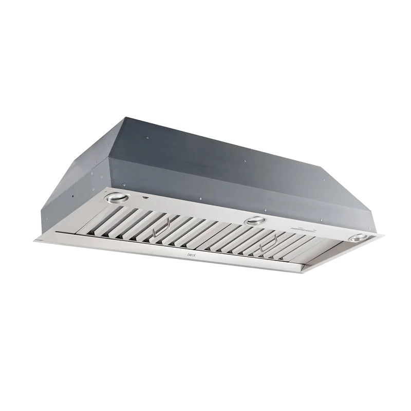 Best - 43.44 Inch 1500 CFM Blower & Insert Vent in Stainless - PK2245 Stainless