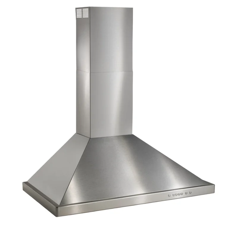 Best - 48 Inch 1275 CFM Wall Mount and Chimney Range Vent in Stainless - WTT32I48SB Stainless