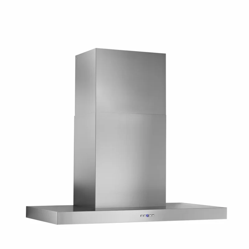Best - 48 Inch 1500 CFM Wall Mount and Chimney Range Vent in Stainless - WPB9IQT48SB Stainless