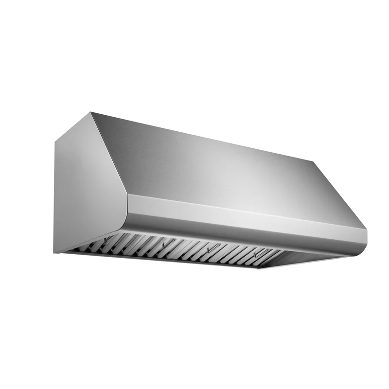Best - 60 Inch 1300 CFM Outdoor Range Hood Vent in Stainless - WPD38I60SB Stainless