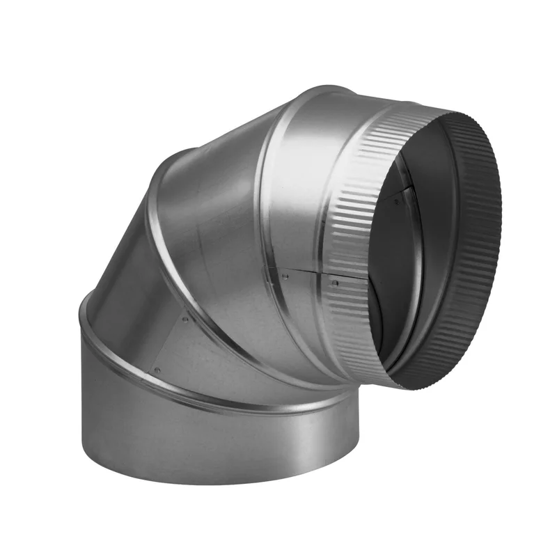 Best - Round Elbow Duct Hood Accessories in Stainless - 418 Stainless