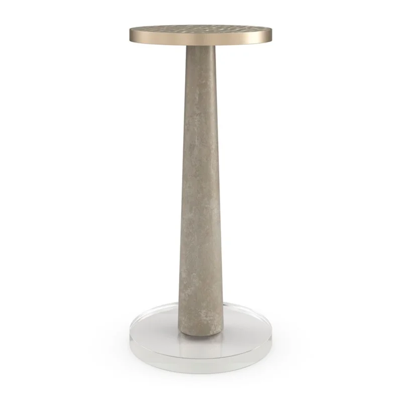 Beyond End Table, 10" Dia x 22" H