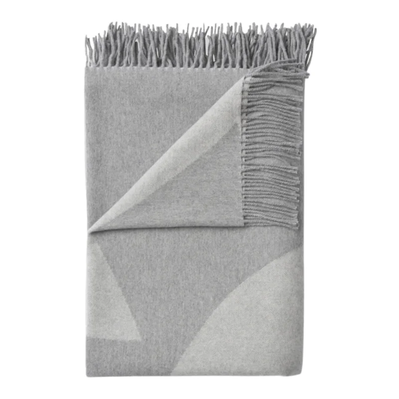 Big Lotus Throw, Shades of Gray