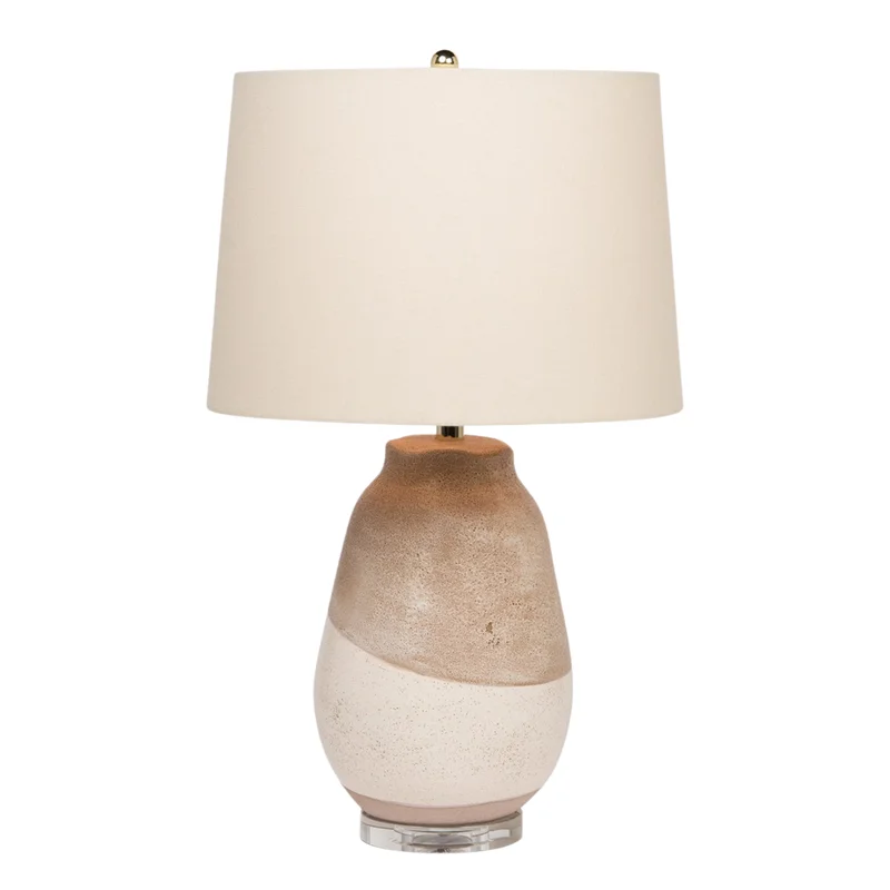 Bixby Table Lamp, Canyon Brown Ceramic, 25"H