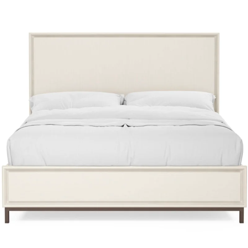 Blanc Panel Bed, King & Queen