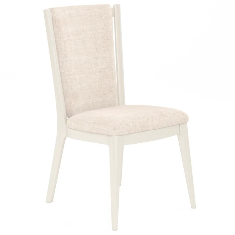 Blanc Upholstered Back Side Chair