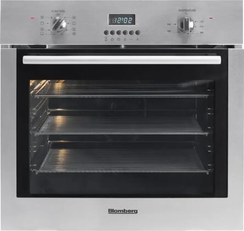 Blomberg - 2.3 cu. ft Single Wall Oven in Stainless - BWOS24100 Stainless