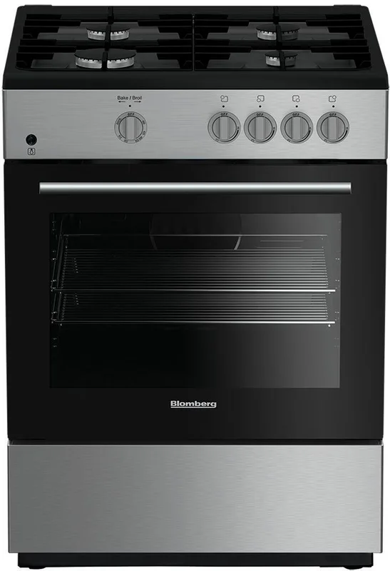 Blomberg - 2.5 cu. ft Gas Range in Stainless - BGR24102SS Stainless