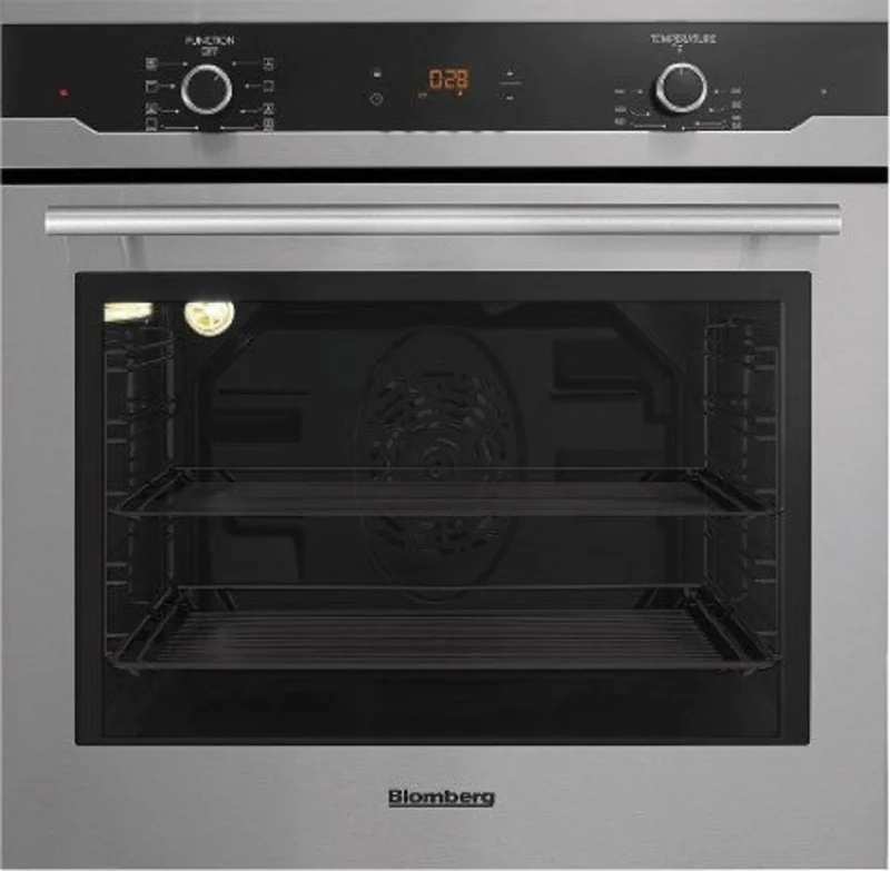 Blomberg - 2.5 cu. ft Single Wall Oven in Stainless - BWOS24110SS Stainless