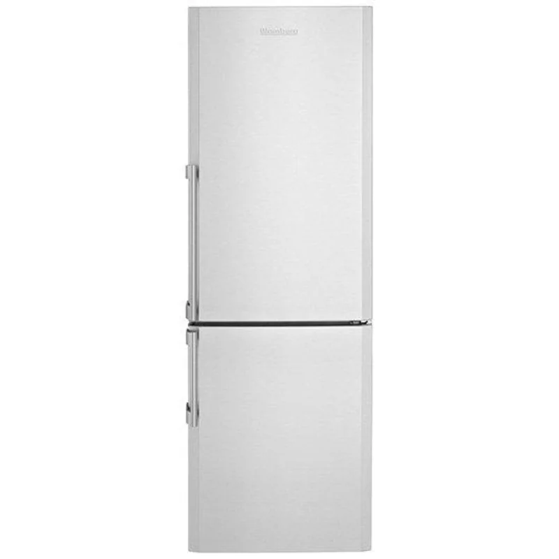 Blomberg - 23.375 Inch 11.7 cu. ft Bottom Mount Refrigerator in Stainless - BRFB1152SS Stainless