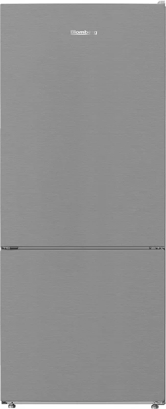 Blomberg - 27.6 Inch 13.8 cu. ft Bottom Mount Refrigerator in Stainless - BRFB1542SS Stainless