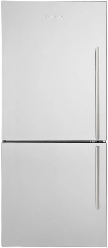 Blomberg - 29.1 Inch 16.2 cu. ft Bottom Mount Refrigerator in Stainless - BRFB1812SSLN Stainless