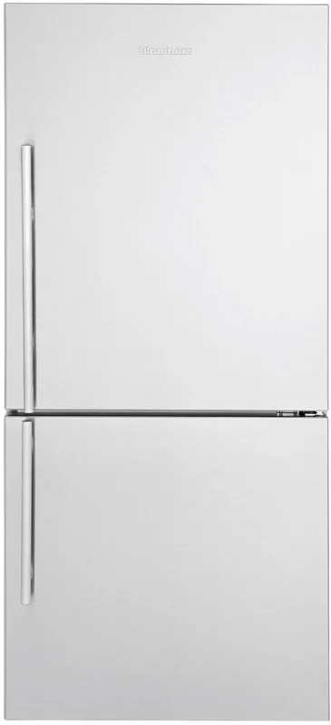 Blomberg - 29.1 Inch 16.2 cu. ft Bottom Mount Refrigerator in Stainless - BRFB1822SSN Stainless