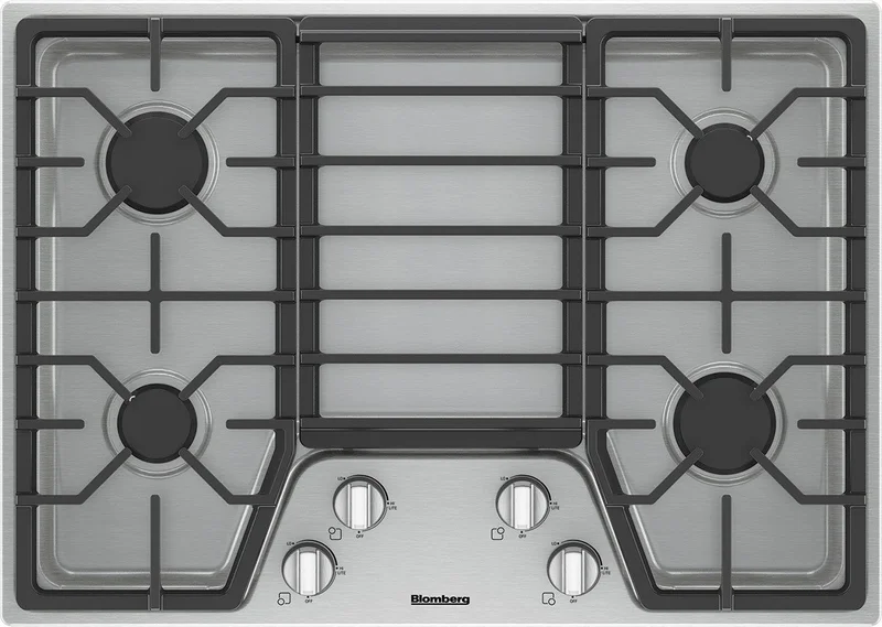 Blomberg - 29.875 Inch Gas Cooktop in Stainless - CTG30400SS Stainless