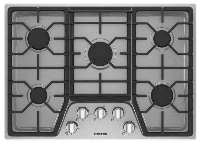 Blomberg - 29.9 inch wide Gas Cooktop in Stainless - CTG30500SS Stainless
