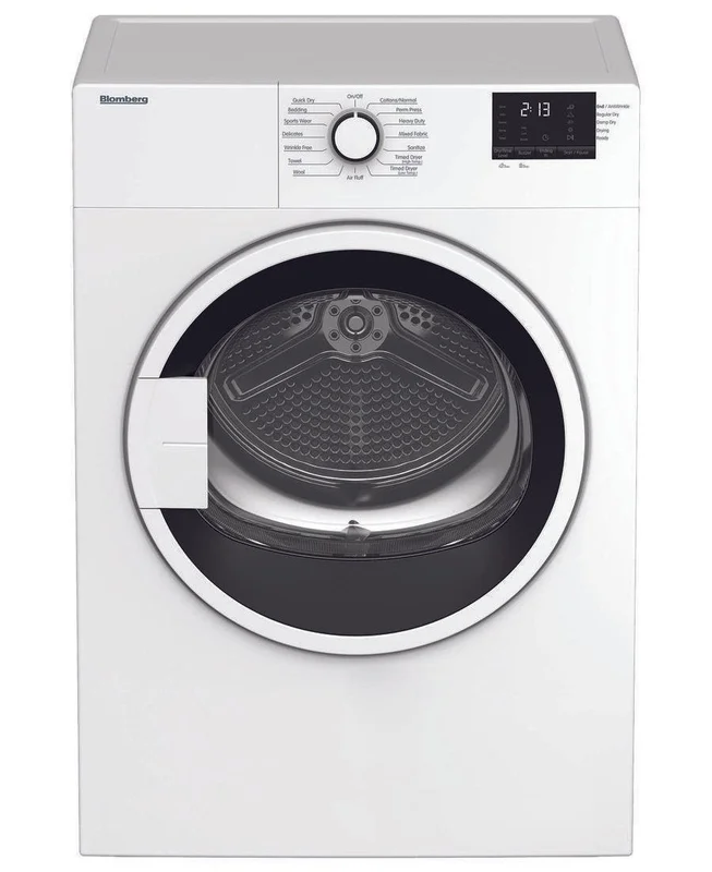 Blomberg - 3.7 cu. Ft Compact Dryer in White - DV17600W White