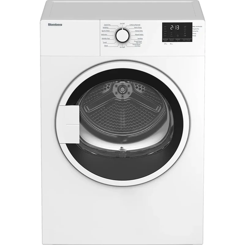 Blomberg - 3.7 cu. Ft Electric Dryer in White - DV17600W2 White