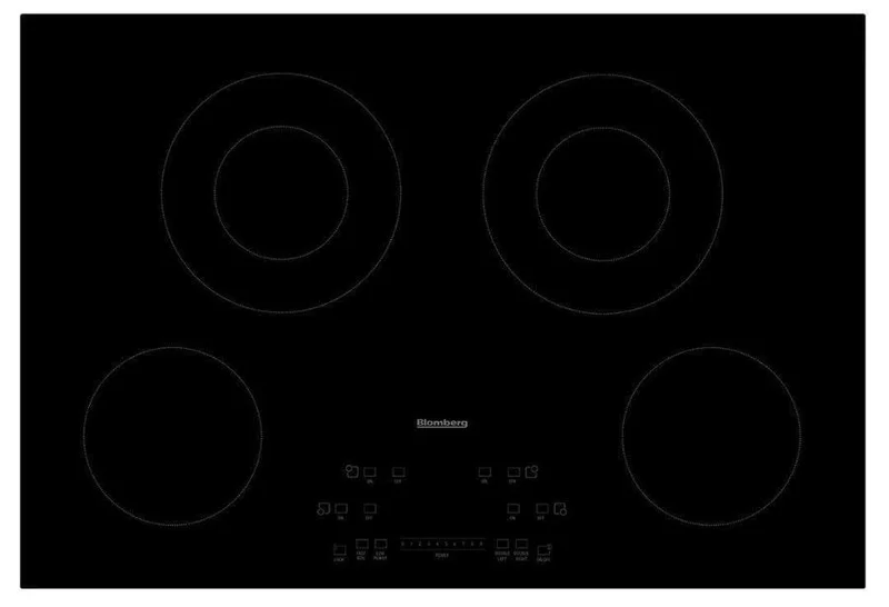 Blomberg - 30 inch wide Electric Cooktop in Black - CTE30410 Black