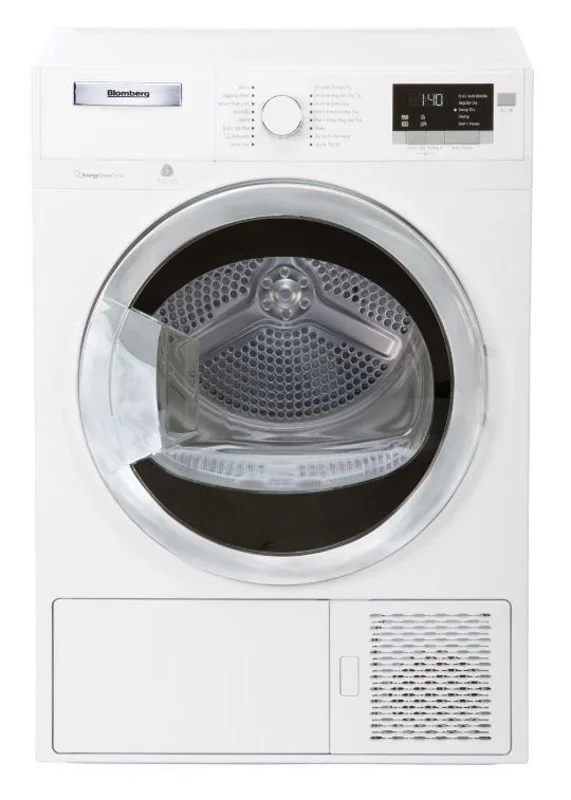 Blomberg - 4.1 cu. Ft Electric Dryer in White - DHP24412W White