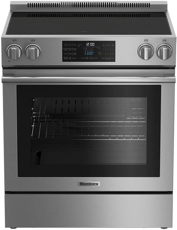 Blomberg - 5.7 cu. ft Electric Range in Stainless - BERU30420CSS Stainless
