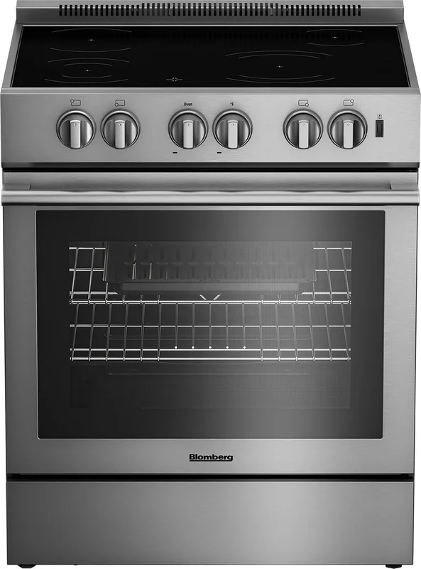 Blomberg - 5.7 cu. ft Electric Range in Stainless - BERU30422CSS Stainless