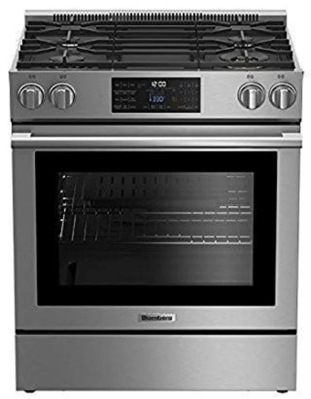 Blomberg - 5.7 cu. ft Gas Range in Stainless - BGR30420CSS Stainless