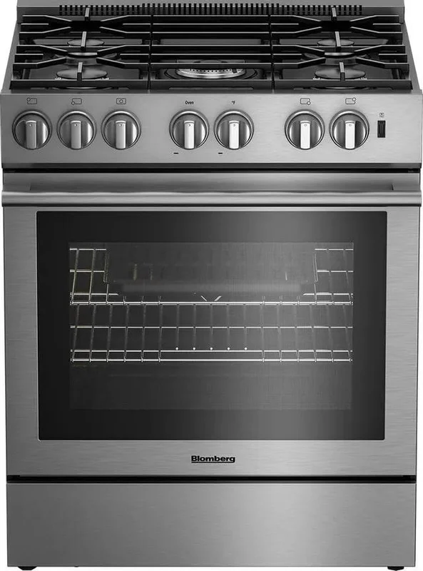 Blomberg - 5.7 cu. ft Gas Range in Stainless - BGR30522CSS Stainless