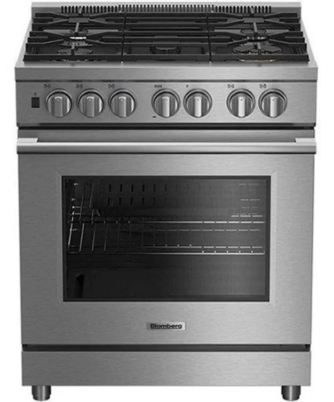 Blomberg - 5.7 cu. ft Gas Range in Stainless - BGRP34520CSS Stainless