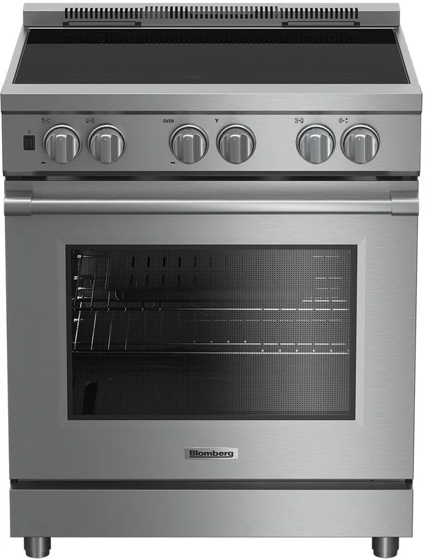 Blomberg - 5.7 cu. ft Induction Range in Stainless - BIRP34450CSS Stainless