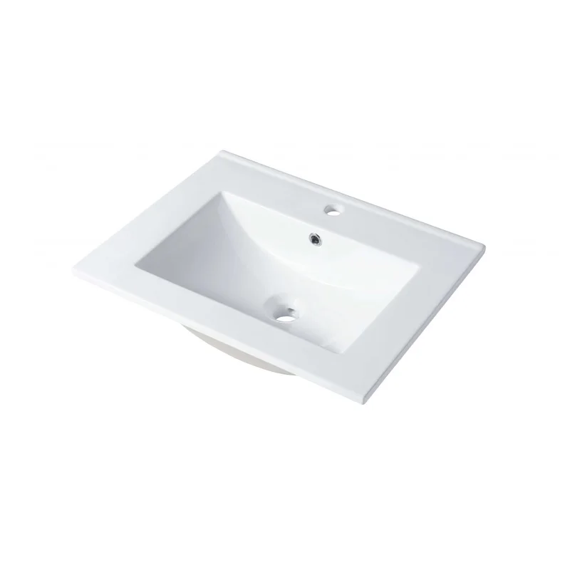 Blossom Ceramic Basin 24 X 18 Top-Mount Rectangular