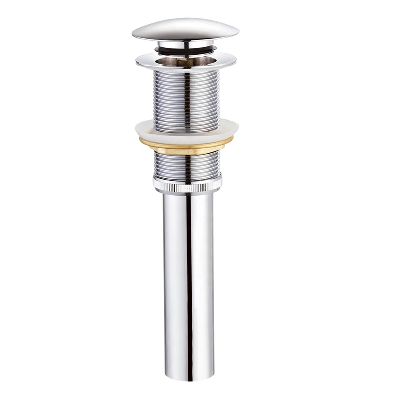 Blossom USA 1-1/4 Brass Pop up with NO Overflow Polished Chrome