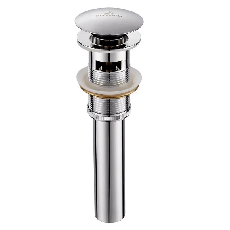 Blossom USA 1-1/4 Brass Pop up with Overflow Polished Chrome
