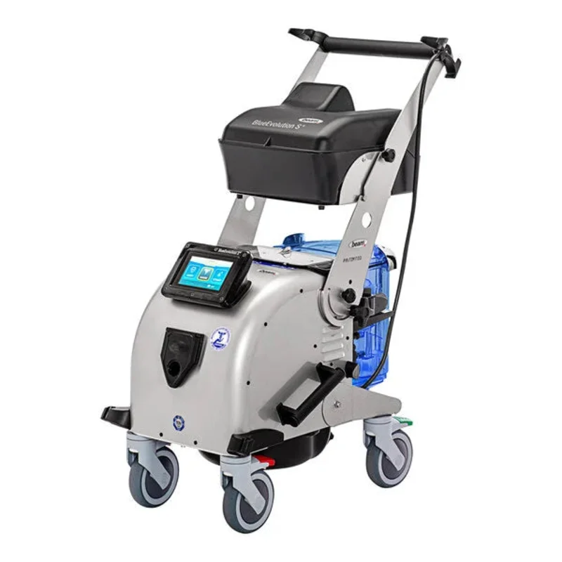 Blue Evolution S+ J19911, Commercial Steam Cleaner, Vacuum, UVC Light Filter, Touchpad, and Tool Kit - 0.52 Gallon, 120V, 1,800W