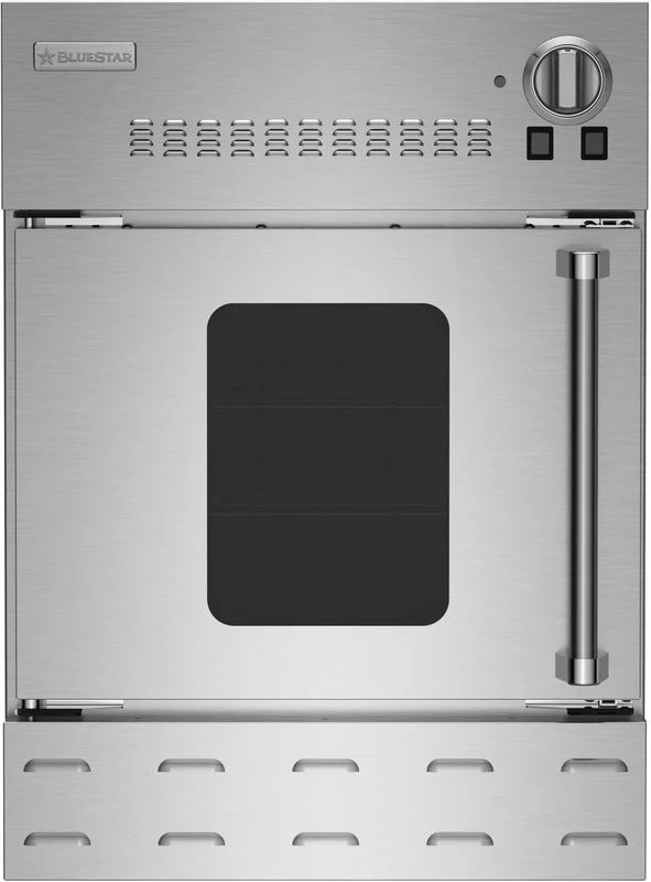 BlueStar - 3.47 cu. ft Single Wall Oven in Stainless - BWO24AGS Stainless