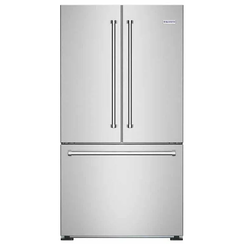 BlueStar - 35.75 Inch 19.86 cu. ft French Door Refrigerator in Stainless - FBFD360 Stainless