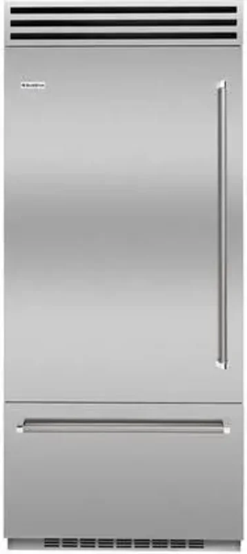 BlueStar - 35.75 Inch 22.4 cu. ft Built In / Integrated Refrigerator in Stainless - BBB36L2SS Stainless
