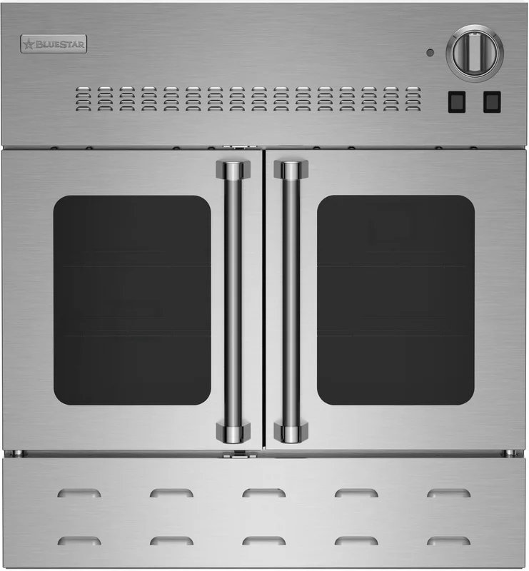 BlueStar - 4.46 cu. ft Single Wall Oven in Stainless - BWO30AGS Stainless