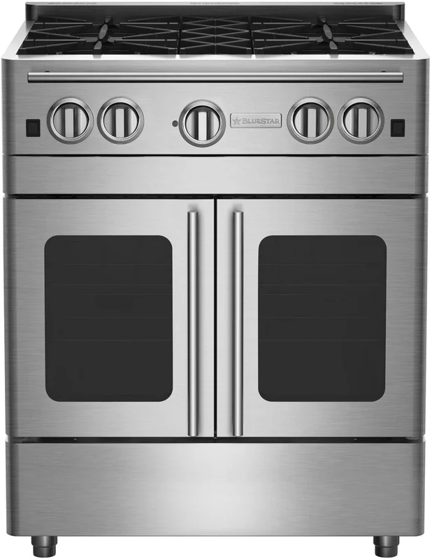 BlueStar - 4.5 cu. ft Gas Range in Stainless - RNB304BPMV2 Stainless