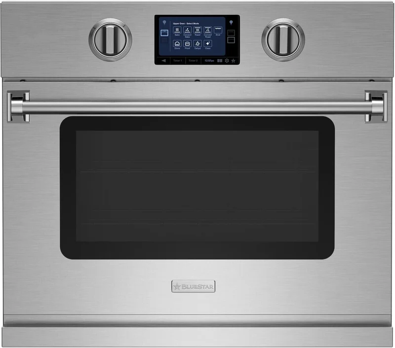 BlueStar - 4.5 cu. ft Single Wall Oven in Stainless - BSEWO30DDV3 Stainless