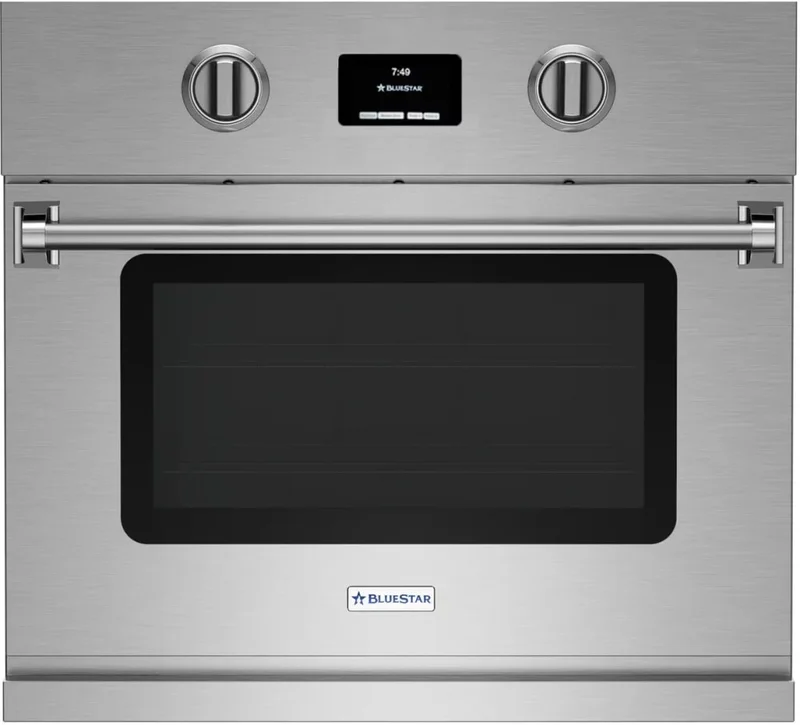 BlueStar - 4.5 cu. ft Single Wall Oven in Stainless - BSEWO30ECDD Stainless
