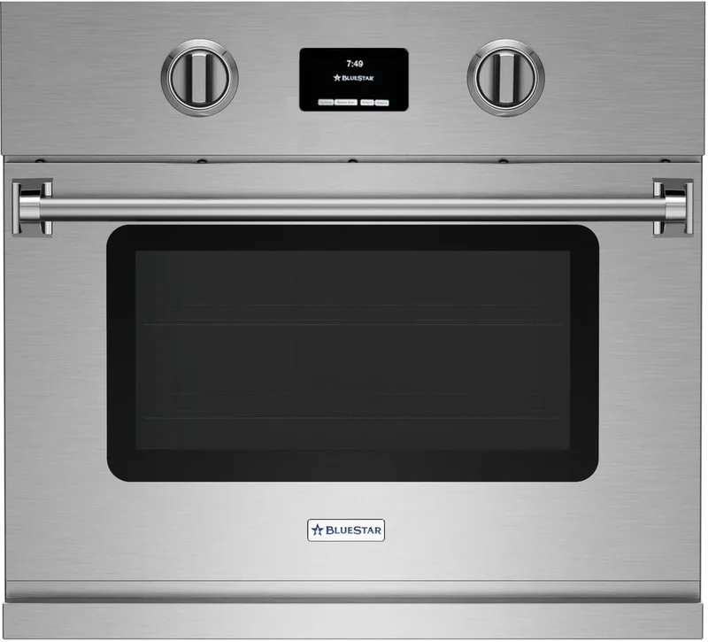 BlueStar - 4.5 cu. ft Single Wall Oven in Stainless - BSEWO30ECDDV2 Stainless