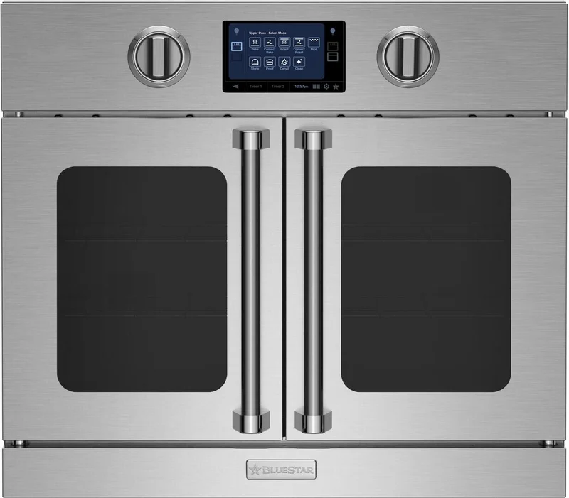 BlueStar - 4.5 cu. ft Single Wall Oven in Stainless - BSEWO30SDV3PLT Stainless