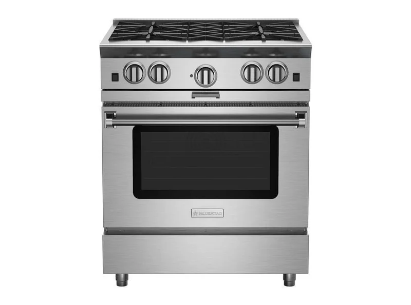 BlueStar - 4.6 cu. ft Gas Range in Stainless - BSP304B Stainless
