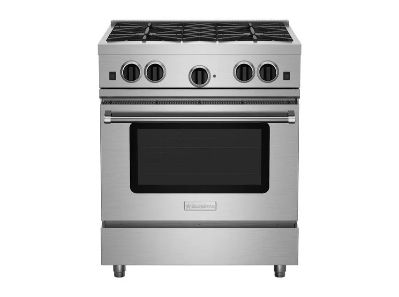 BlueStar - 4.6 cu. ft Gas Range in Stainless - RCS30SBV2 Stainless