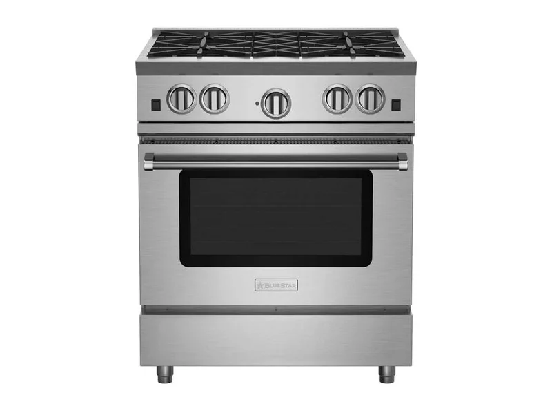 BlueStar - 4.6 cu. ft Gas Range in Stainless - RNB304BV2 Stainless