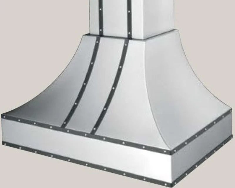 Bluestar - 54 Inch 1400 CFM Wall Mount and Chimney Range Vent in Stainless - WRAN-54-SS Stainless