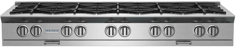BlueStar - 59.875 inch wide Gas Cooktop in Stainless - BSPRT6010B Stainless